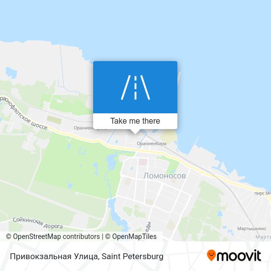 Привокзальная Улица map