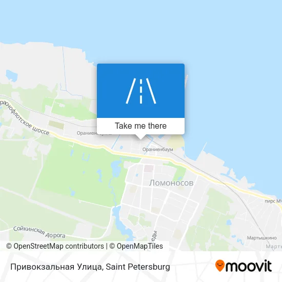 Привокзальная Улица map