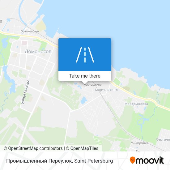 Промышленный Переулок map