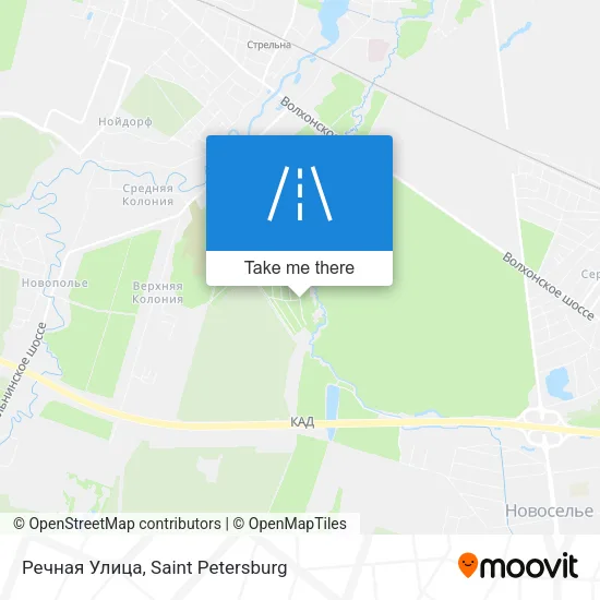 Речная Улица map