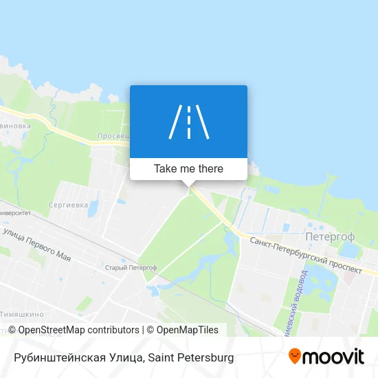 Рубинштейнская Улица map