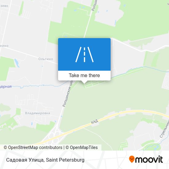 Садовая Улица map