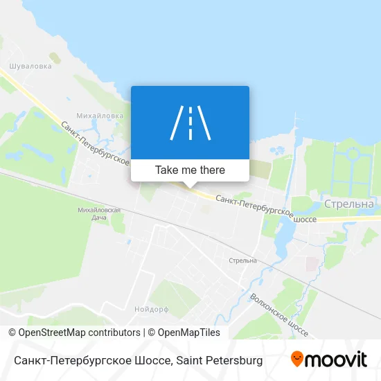 Санкт-Петербургское Шоссе map