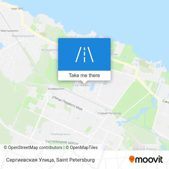 Сергиевская Улица map