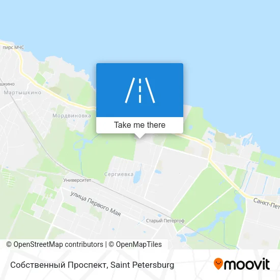 Собственный Проспект map