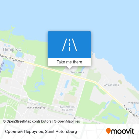 Средний Переулок map