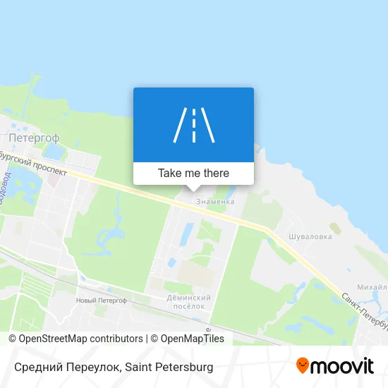 Средний Переулок map