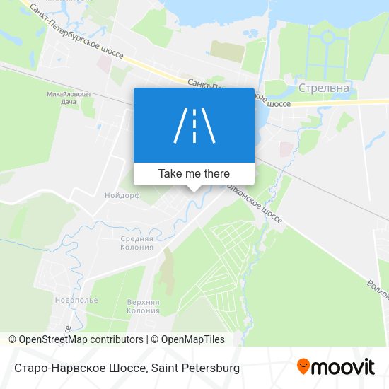 Старо-Нарвское Шоссе map