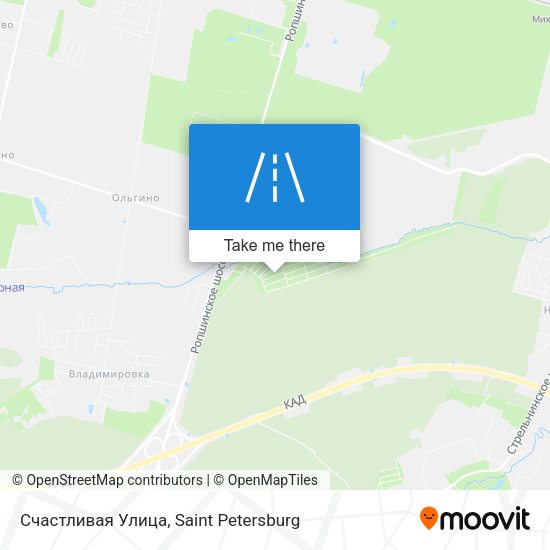 Счастливая Улица map