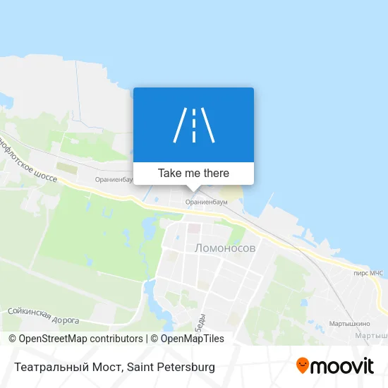 Театральный Мост map