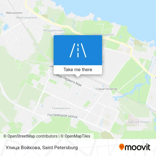 Улица Войкова map