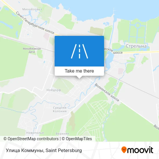Улица Коммуны map
