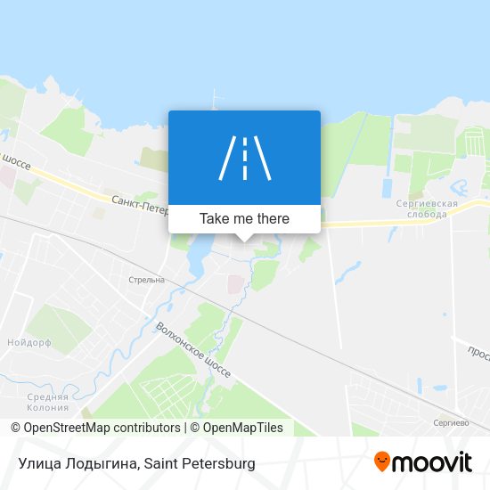 Улица Лодыгина map