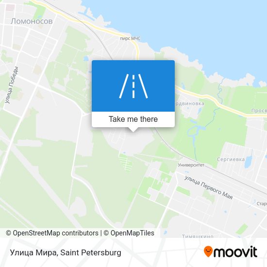 Улица Мира map