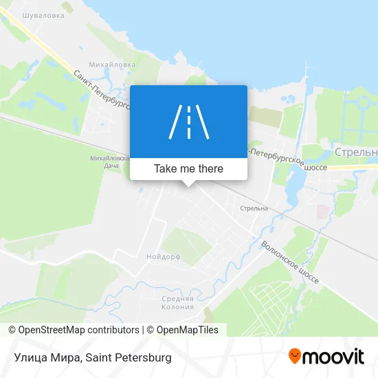 Улица Мира map