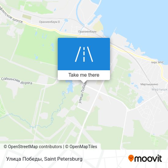 Улица Победы map