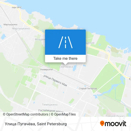 Улица Пугачёва map