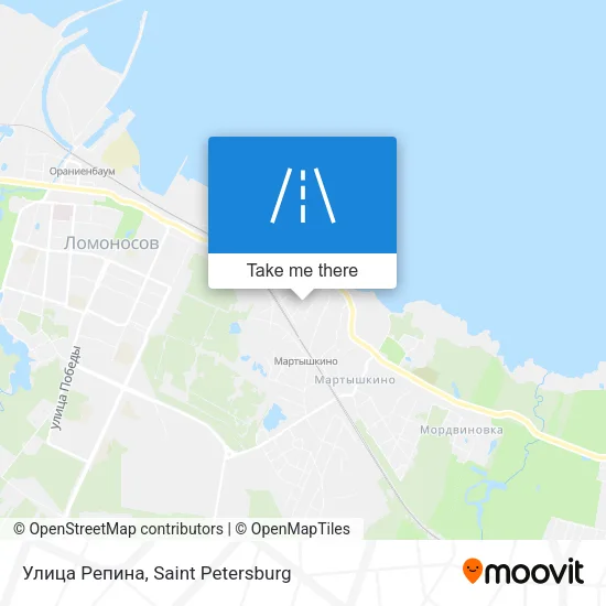 Улица Репина map