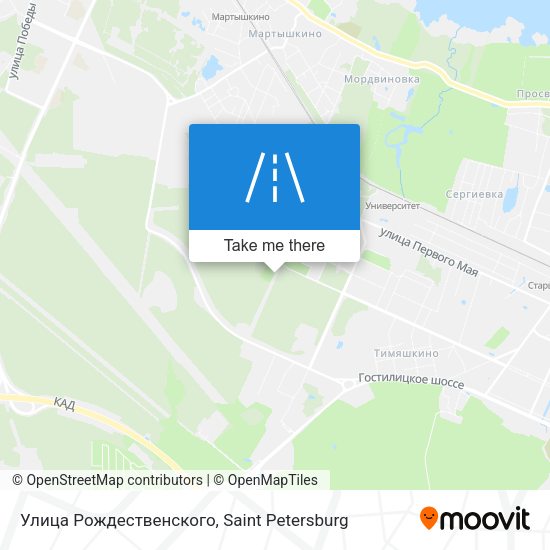 Улица Рождественского map