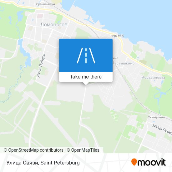 Улица Связи map