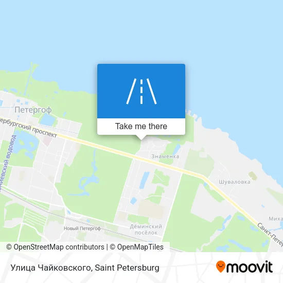 Улица Чайковского map