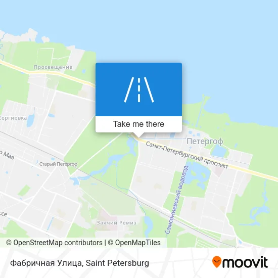 Фабричная Улица map