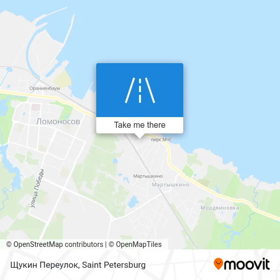 Щукин Переулок map
