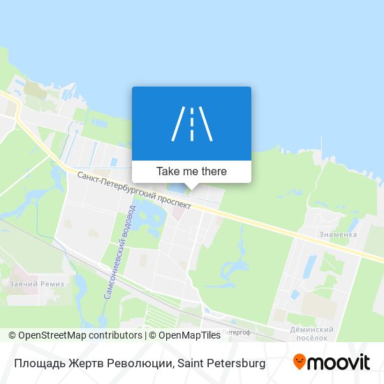 Площадь Жертв Революции map