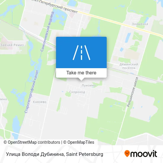 Улица Володи Дубинина map