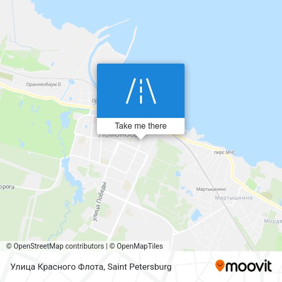 Улица Красного Флота map