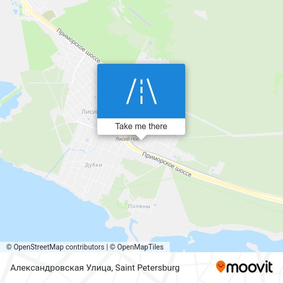 Александровская Улица map