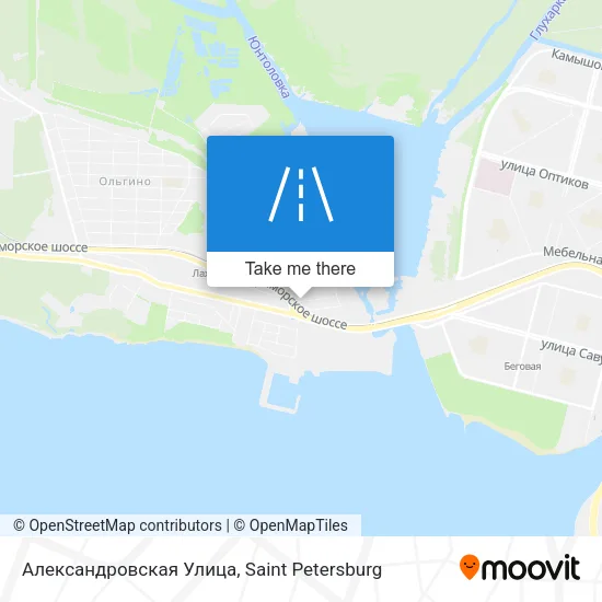 Александровская Улица map