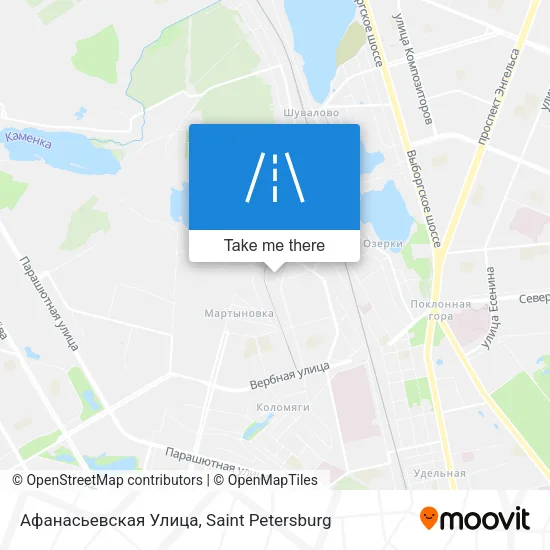 Афанасьевская Улица map
