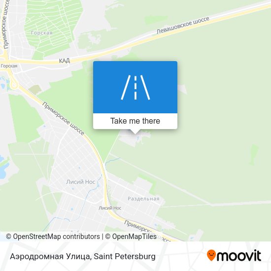 Аэродромная Улица map