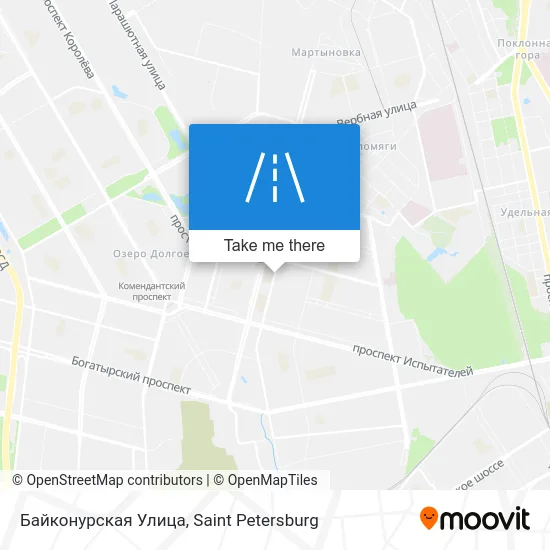 Байконурская Улица map