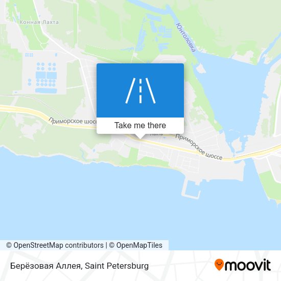 Берёзовая Аллея map