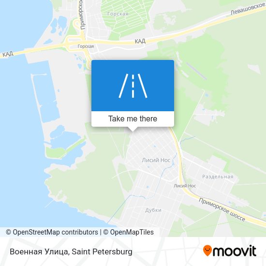 Военная Улица map