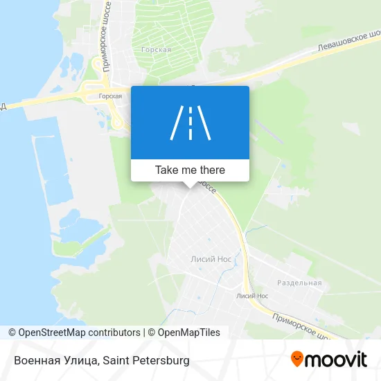 Военная Улица map