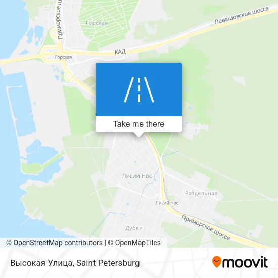 Высокая Улица map