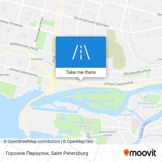 Горохов Переулок map