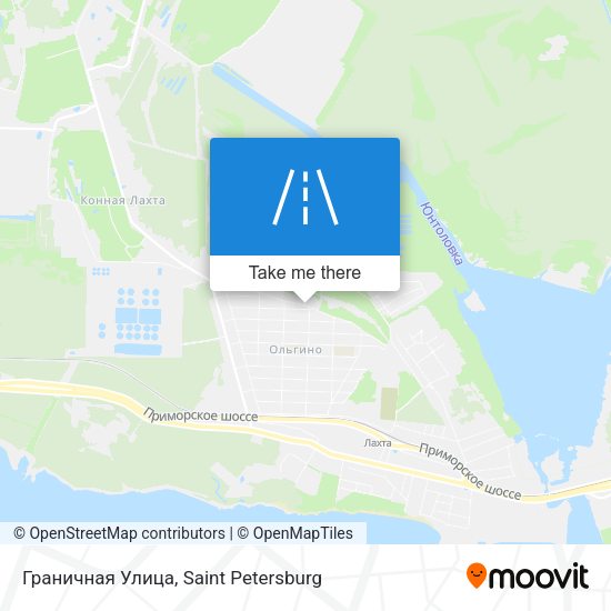 Граничная Улица map