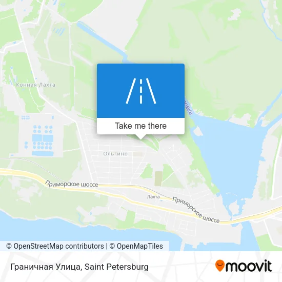 Граничная Улица map