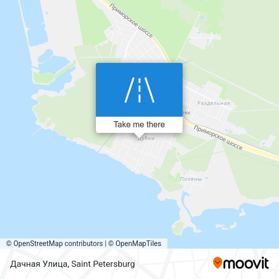 Дачная Улица map