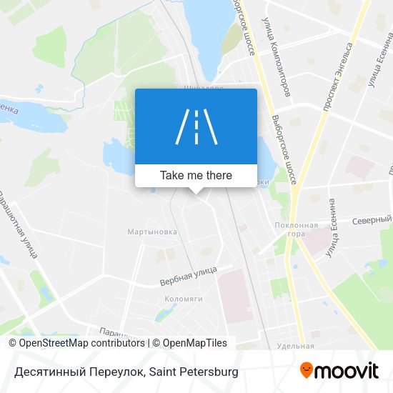 Десятинный Переулок map