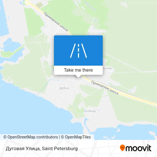 Дуговая Улица map