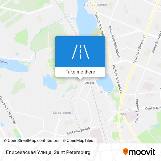 Елисеевская Улица map