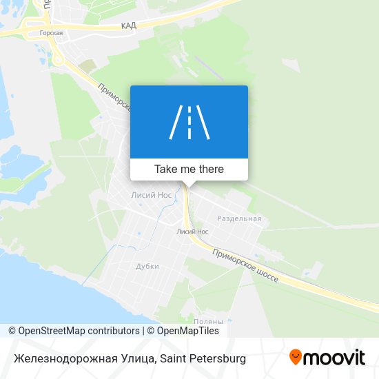 Железнодорожная Улица map