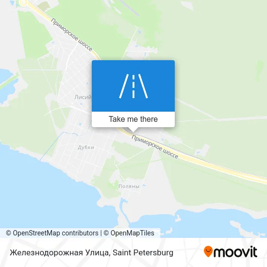 Железнодорожная Улица map