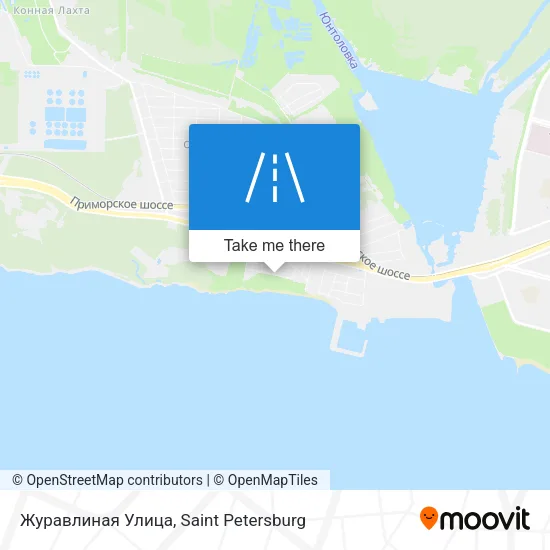 Журавлиная Улица map
