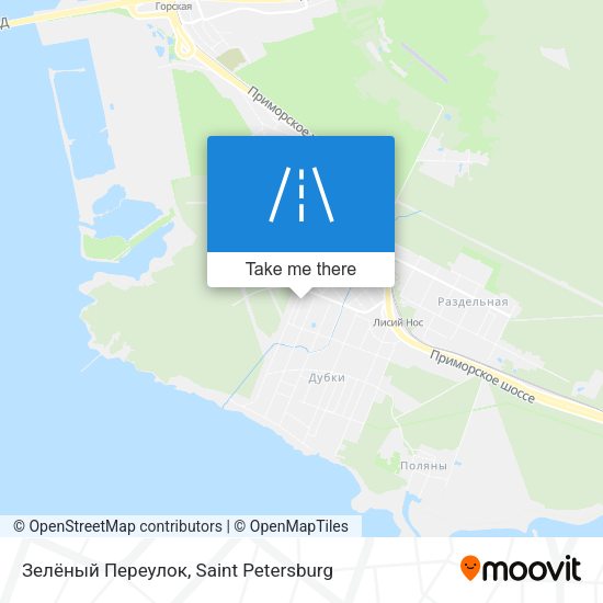 Зелёный Переулок map